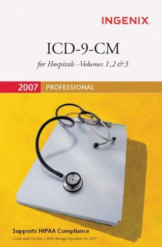 Image for ICD-9-CM 2007 Professional for Hospitals (Icd-9-Cm Professional for Hospitals)
