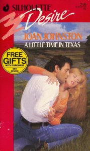 Image for A Little Time In Texas (Silhouette Desire, No 710)
